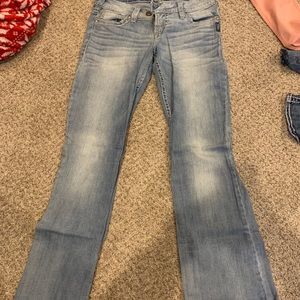 Silver jeans
